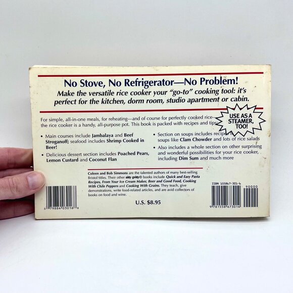 New Recipes From Your Rice Cooker Cookbook 2004 Nitty Gritty - Picture 8 of 8